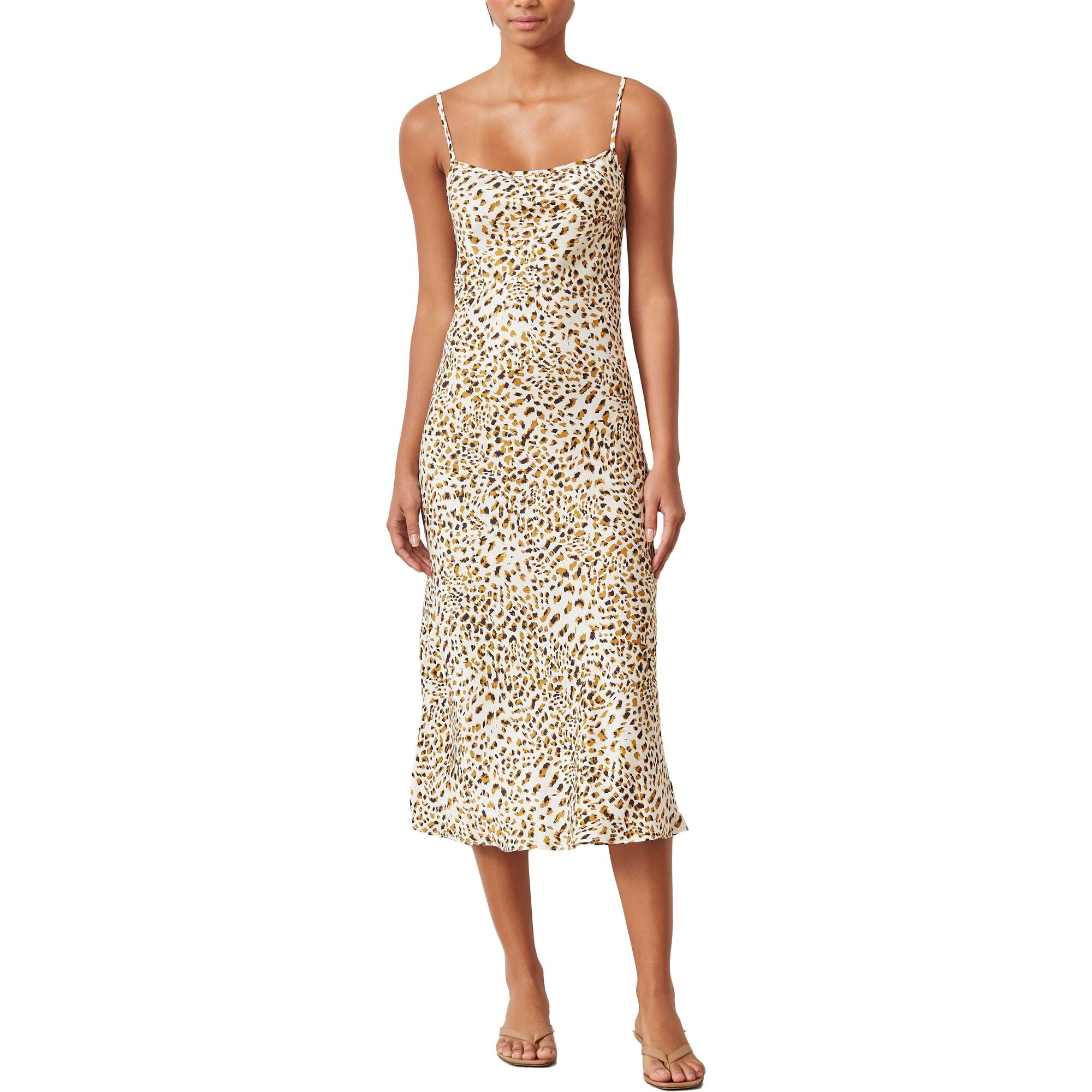 bec and bridge animal print dress