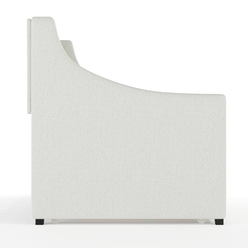 Martha Stewart Daybed with Rear Siderail and Pull-Out Trundle