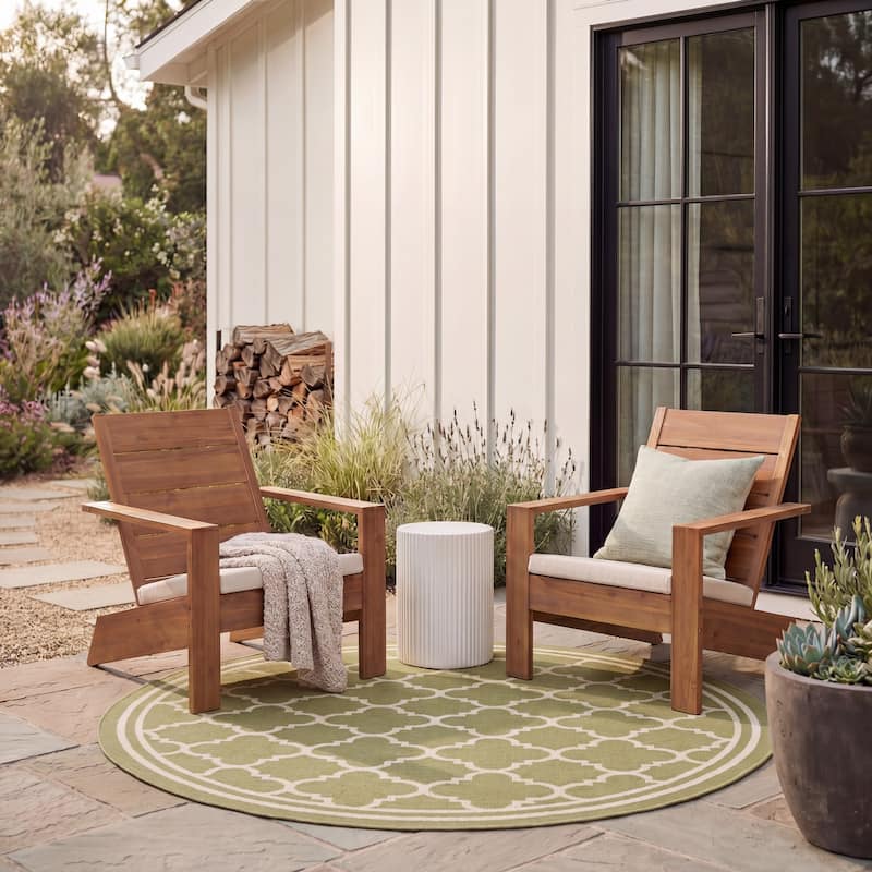 SAFAVIEH Courtyard Kristelle Indoor/ Outdoor Waterproof Patio Backyard Rug