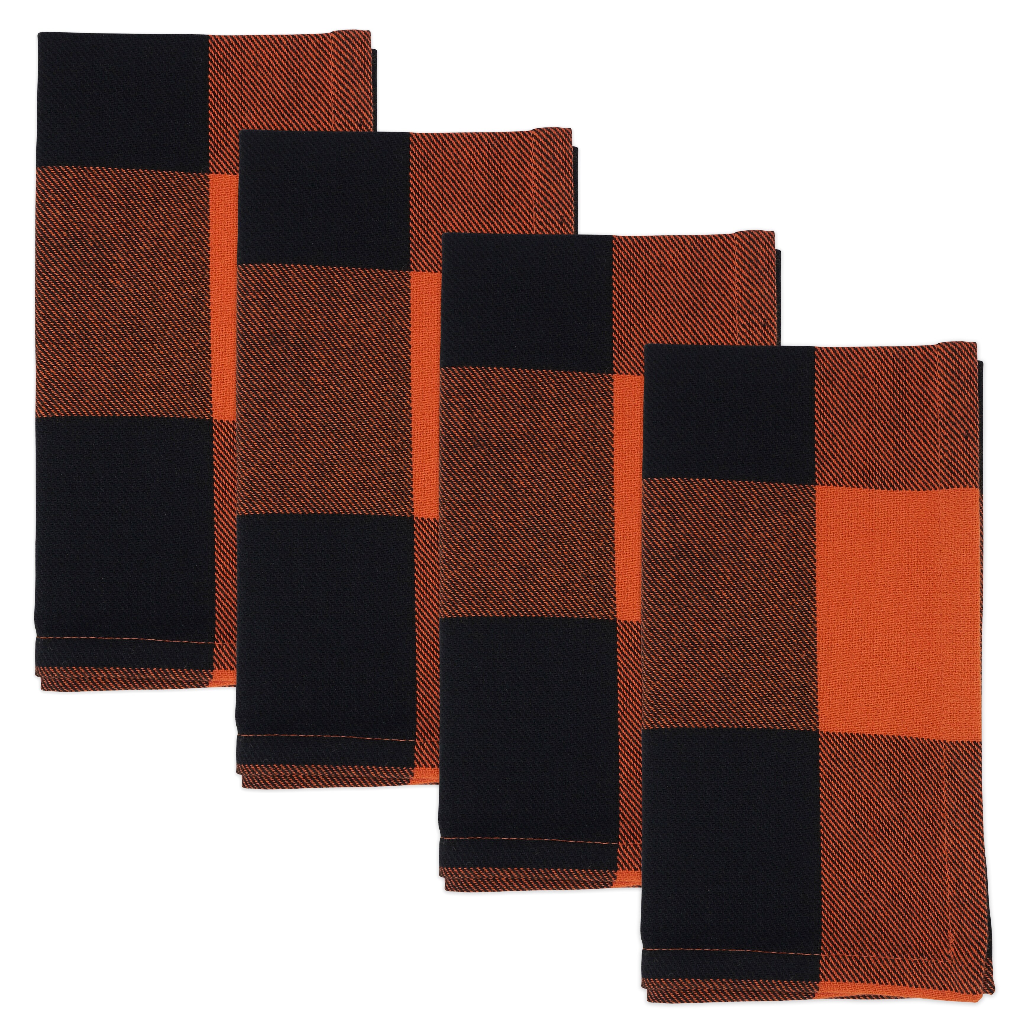 Buffalo Plaid Check Pattern Design Cotton Napkins (Set of 4) - Bed Bath &  Beyond - 17982744
