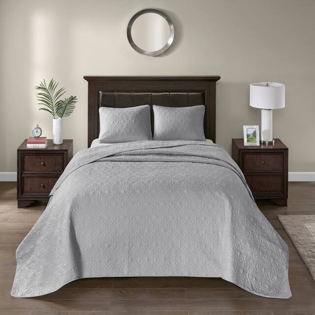 Madison Park Mansfield Reversible Bedspread Set