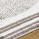 preview thumbnail 30 of 34, Livabliss Scandinavian Fossay Shag Stripe Washable Area Rug