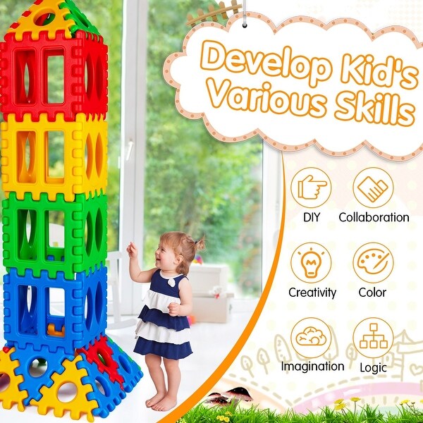 Giant waffle building blocks store