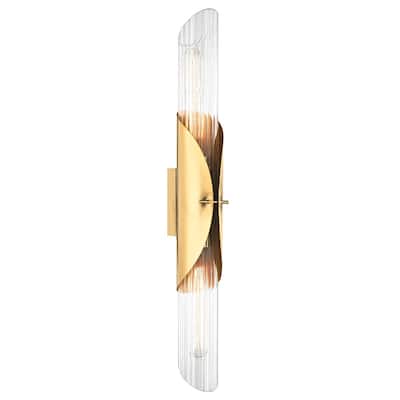 Hudson Valley Lighting Lefferts 2 Light 26" Tall Wall Sconce