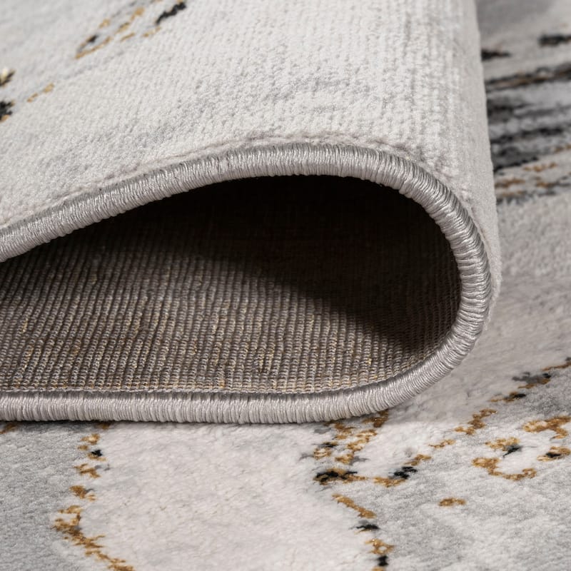 JONATHAN Y Batten Marbled Abstract Area Rug