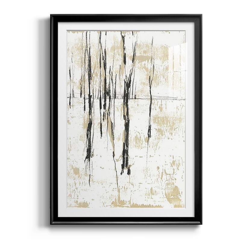Gilded Forest I Premium Framed Print - Ready to Hang - 26.5X36.5 - Black