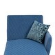 preview thumbnail 32 of 30, Colorful Velvet Sofa Accent Sofa Adjustable Loveseat Sofa with Metal Feet