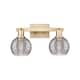 Option Champagne Bronze / Light Smoke Deco Swirl