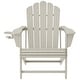 preview thumbnail 129 of 156, Aderson Outdoor Poly Adirondack Chair With Ottoman And Side Table 12-Piece Set