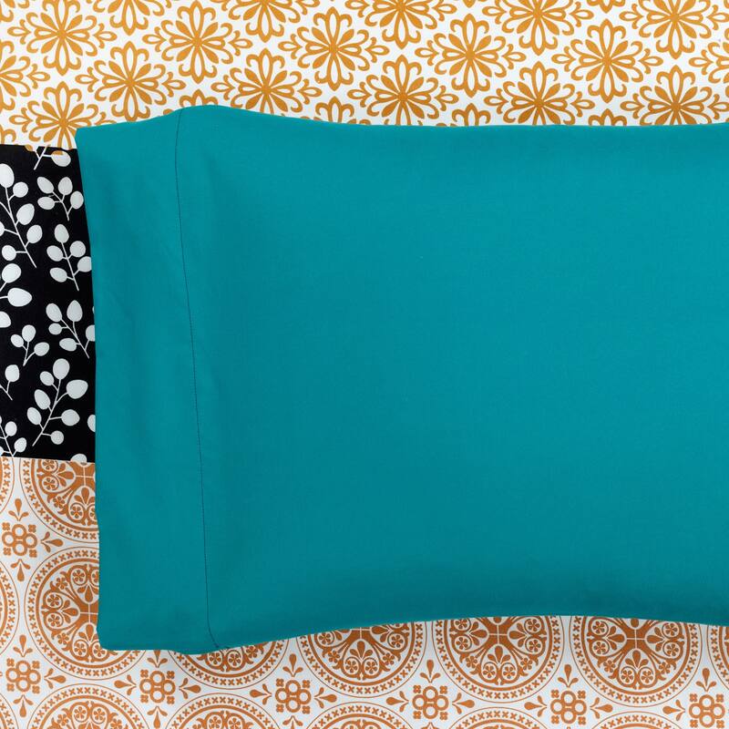 Lush Decor Bohemian Stripe Soft 6 Piece Sheet Set