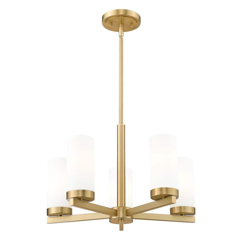 Z-Lite 3044-5 Danica 5 Light 20" Wide Candle Style Chandelier