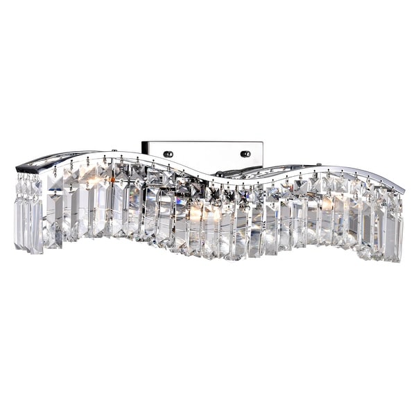 Silver Orchid Cooper 3-light Wall Sconce with Chrome Finish. Opens flyout.