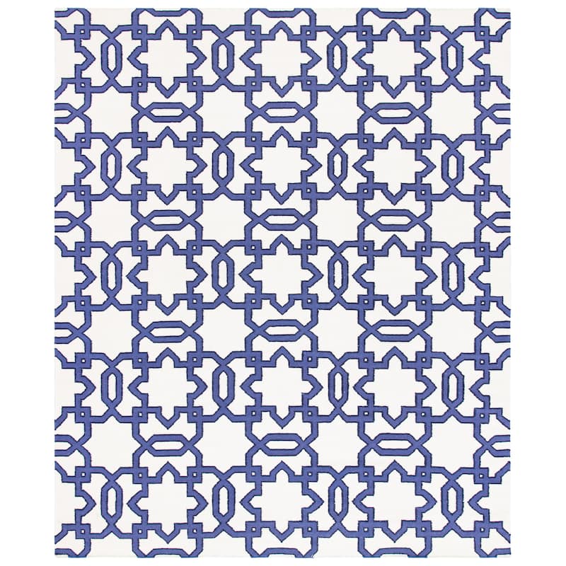SAFAVIEH Handmade Flatweave Dhurries Hilpa Modern Moroccan Wool Rug
