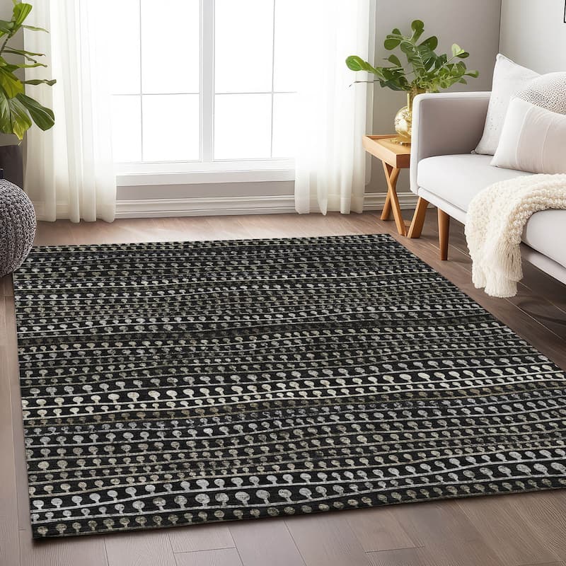 Premium Washable Super Soft Modern Artistry Mayfield Rug