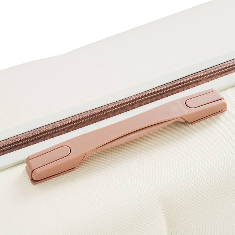 Luggage Set of Three, ABS Hard Shell Luggage with Spinner Wheels.