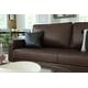 preview thumbnail 30 of 34, Abbyson Holloway Mid Century Top-grain Leather Sofa