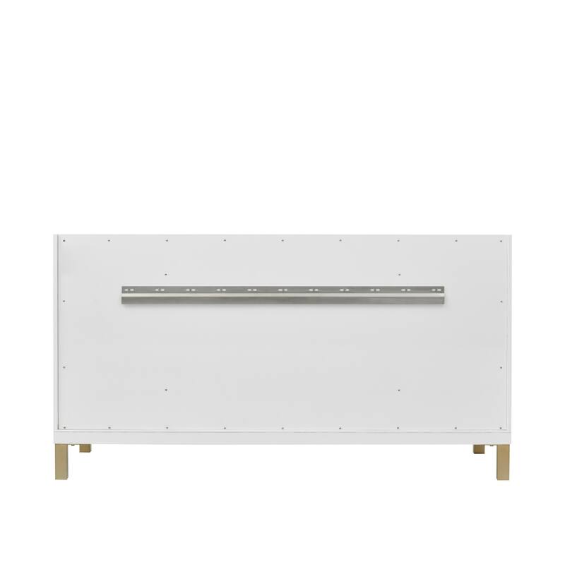 James Martin Vanities 503-V60S-3LDL Chicago 60" Free Standing Single