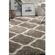 preview thumbnail 11 of 145, SAFAVIEH Hudson Shag Ariola Trellis 2-inch Thick Rug