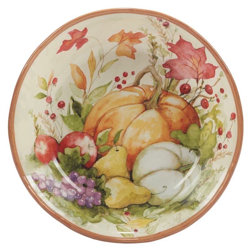 Certified International Harvest Blessings 120 oz. Serving Bowl - 120 oz.