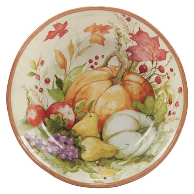 Certified International Harvest Blessings 120 oz. Serving Bowl - 120 oz.