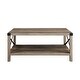 preview thumbnail 5 of 38, Middlebrook Kujawa Metal Coffee Table with X-shaped Metal Accents