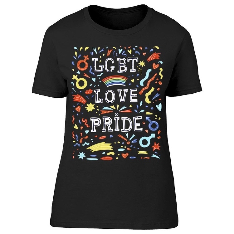 Lgtb Love Pride Tee Women's -Image by Shutterstock