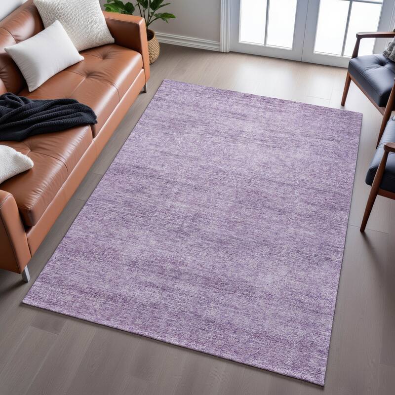 Premium Washable Super Soft Solid Ombre Mayfield Rug