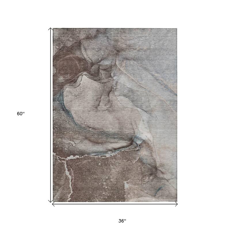Pane Artistic Abstract Weather Resistant Versatile Elegance Outdoor Rug