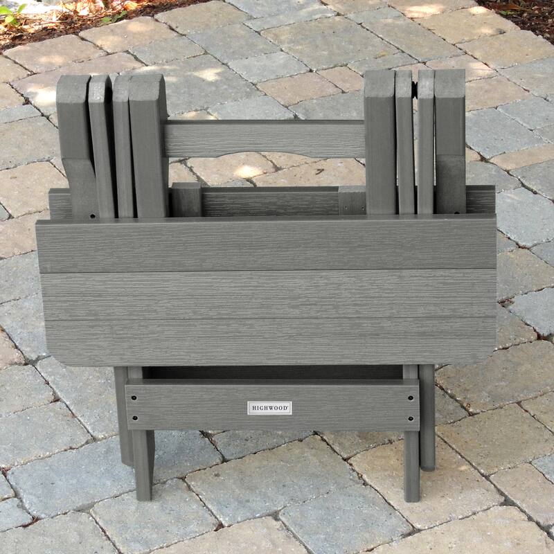 HIGHWOOD Outdoor Folding Adirondack Table