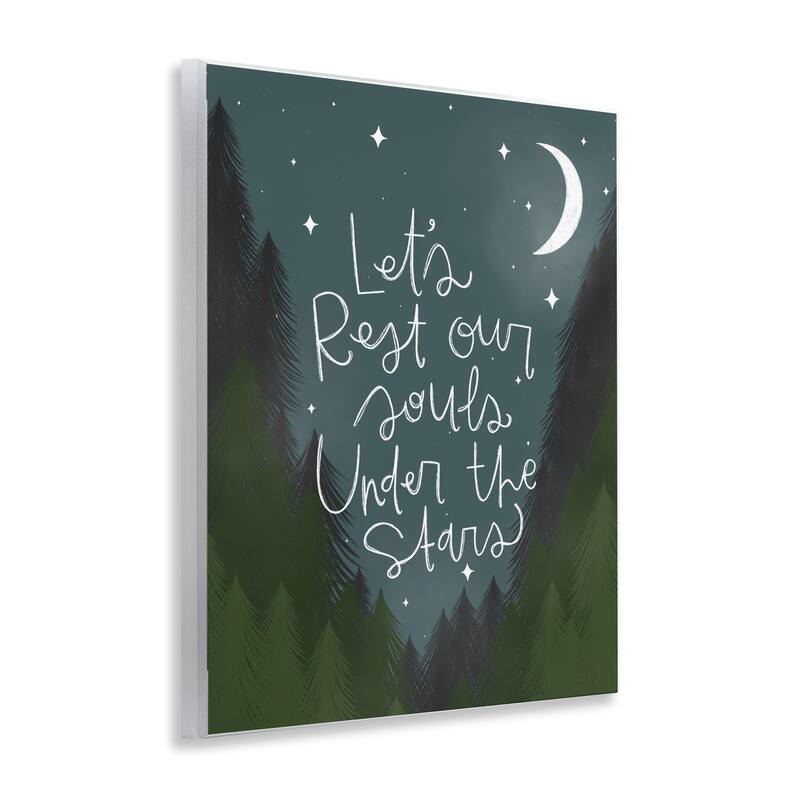Stupell Rest Our Souls Under Stars Wall Plaque Art Design By Mandy Ford Art + Illustration