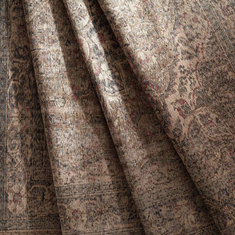 Livabliss Traditional Colin Medallion Washable Area Rug