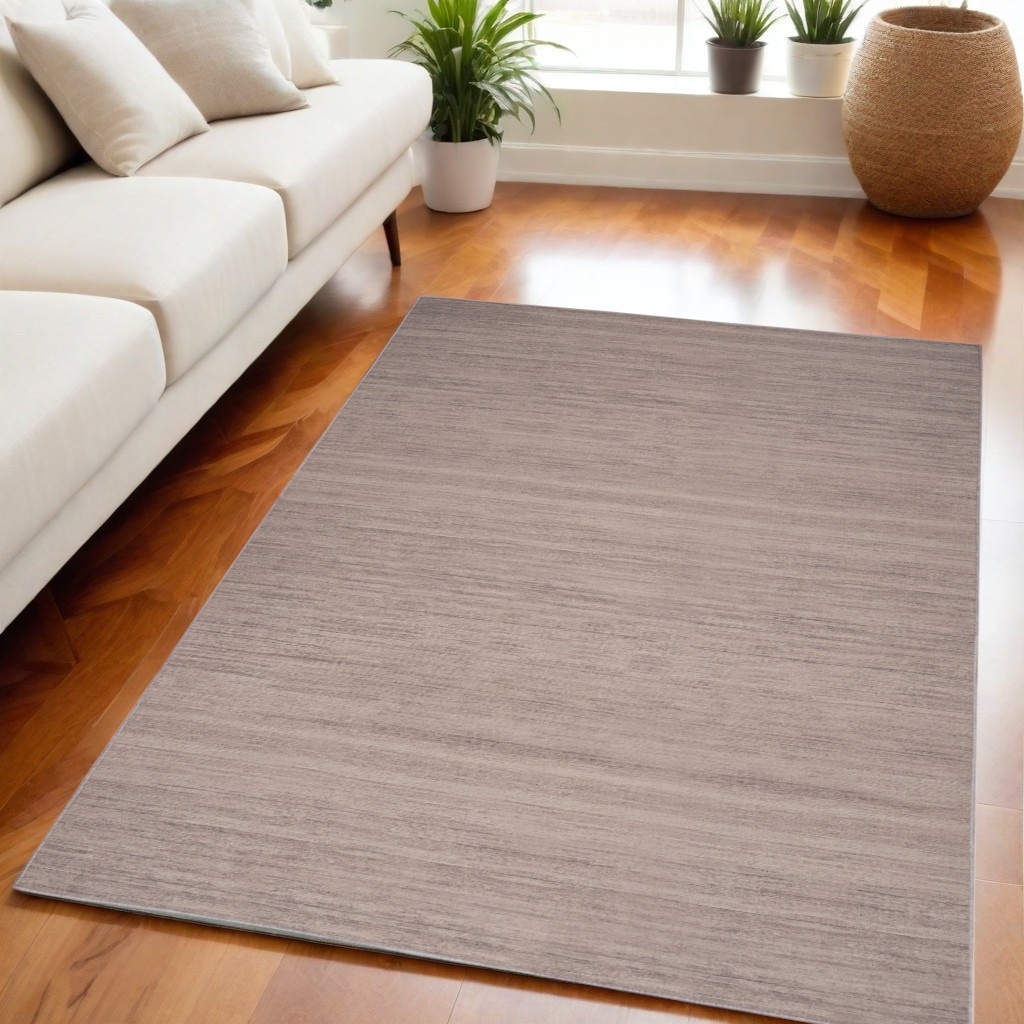 Geyoy Power Loomed Abstract Modern Low Pile Area Rug By HomeRoots - 87' X '63' X '0.25