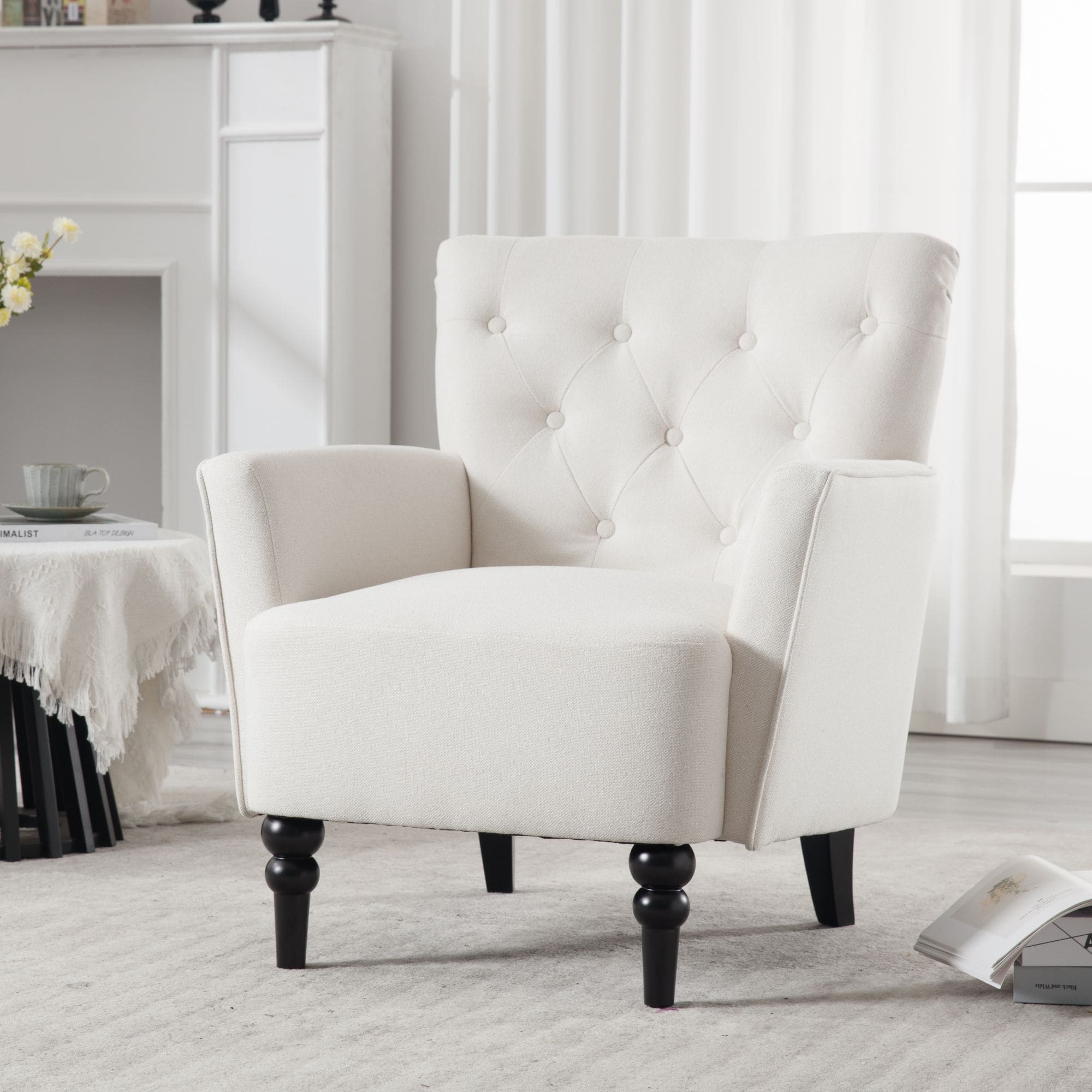 Club Chair Best Design Armchairs Office Armchair Tufted Accent