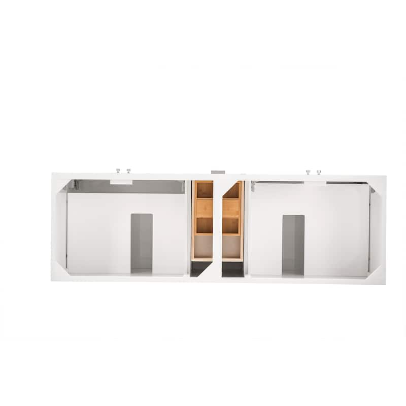 James Martin Vanities Addison 72" Double Vanity, Glossy White