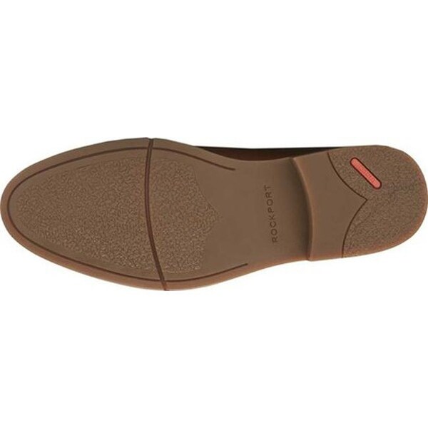 rockport leather chukka boots tan