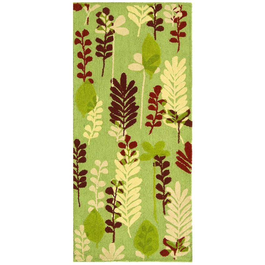 SAFAVIEH Handmade Berkeley Nando Botanical Wool Rug