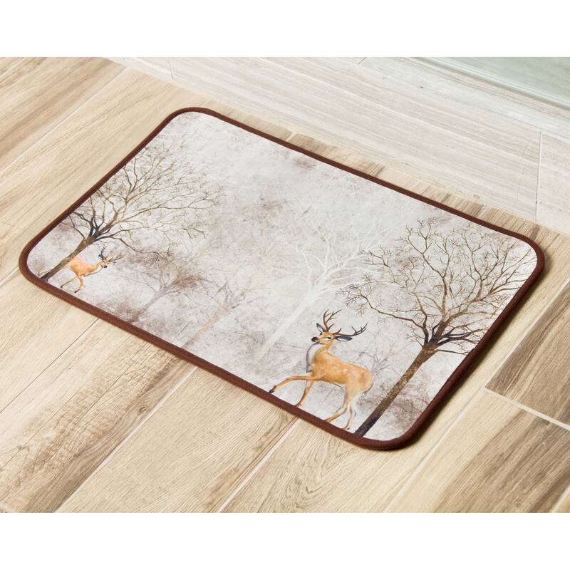 Bath Mat, Printed Bath Mat