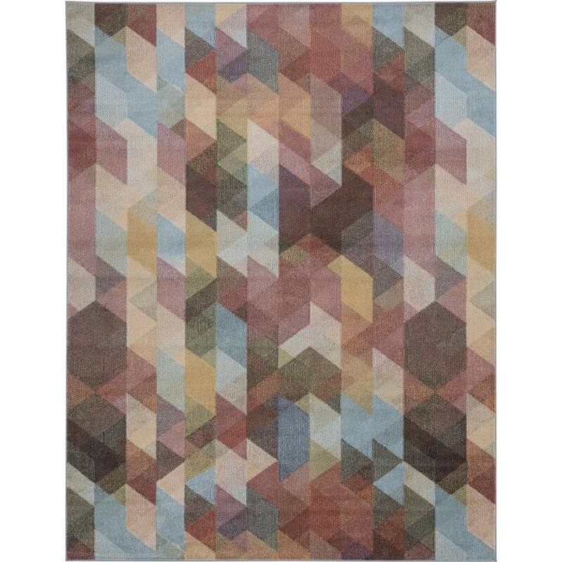 Rayna Bohemian & Eclectic Abstract Indoor Area Rug
