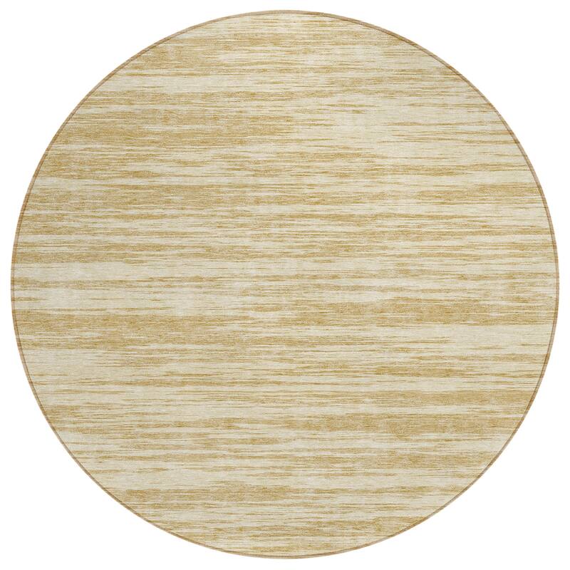 Machine Washable Indoor/ Outdoor Casual Ombre Chantille Rug