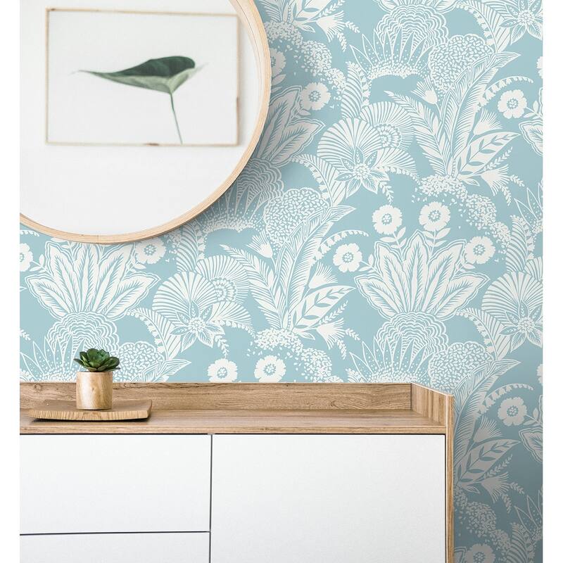 Seabrook Designs Suvi Palm Grove Unpasted Wallpaper