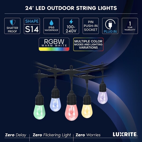 240v string lights best sale