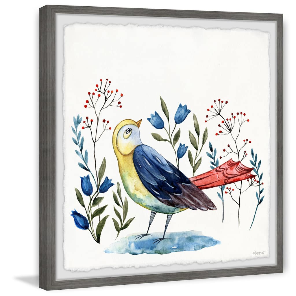 Bird Hideout Framed Print