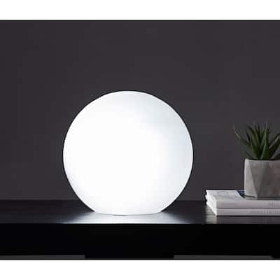 9.5"H Glass Globe Table Lamp - Day Light