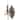 Paris Market 1 Light Golden Teak Crystal Bronze Sconce - 6.25'' W x 9.5'' H x 6.25'' D