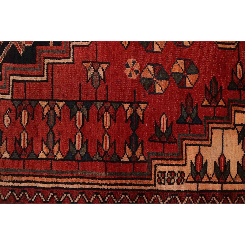 ECARPETGALLERY Hand-knotted Konya Anatolian Red Wool Rug - 4'2 x 6'4