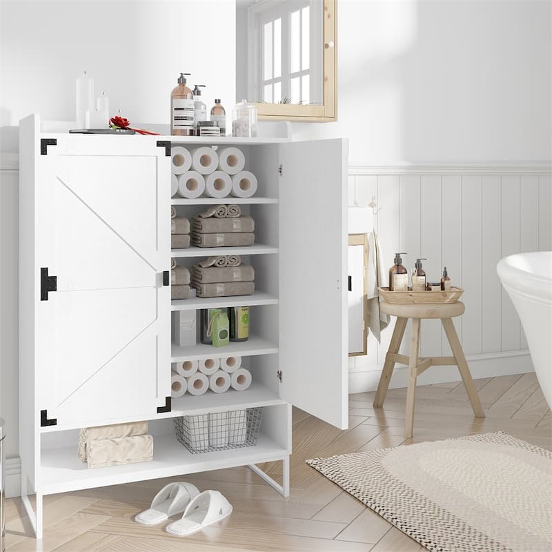 Shoe Cabinet with Doors,6-Tier Shoe Storage Cabinet,Wooden Shoes Rack