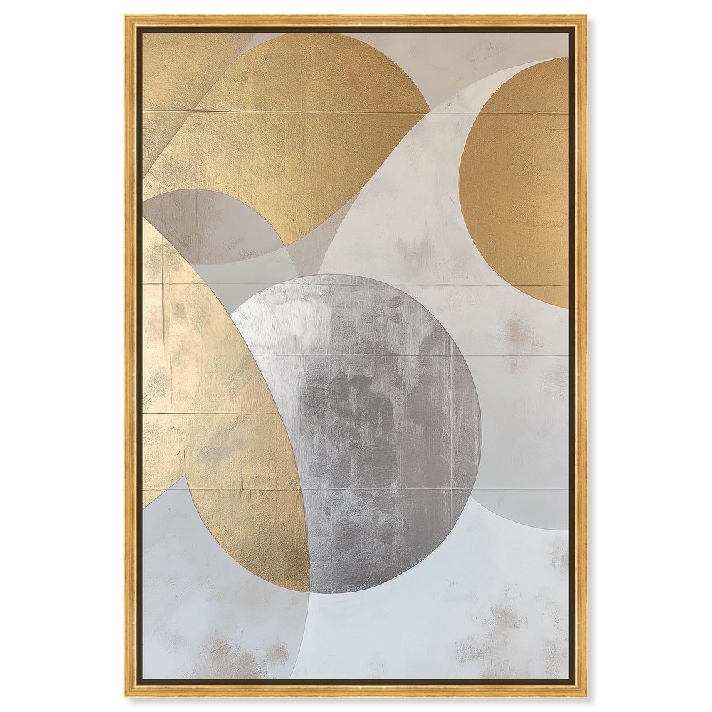 Golden Orb I Canvas by Art Remedy