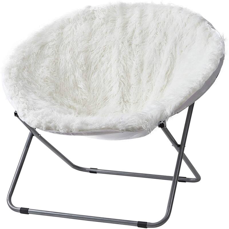 Giant Moon Chair - Mega Furry Plush by DormCo
