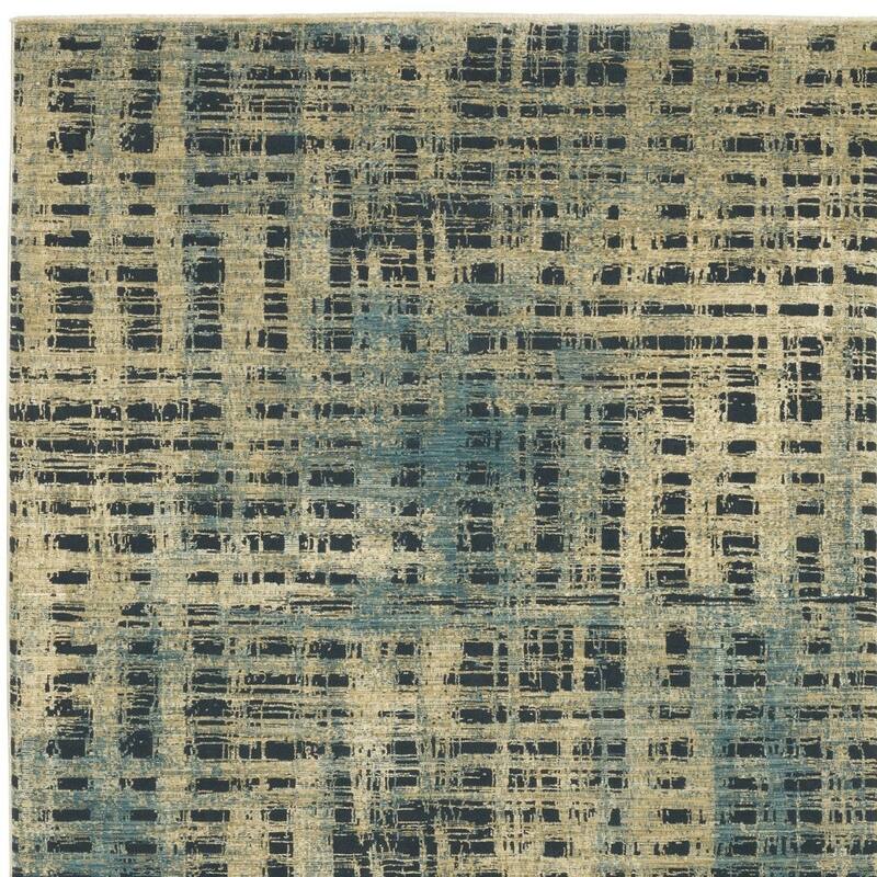HomeRootsGeometric Modern Rectangle Area Rug