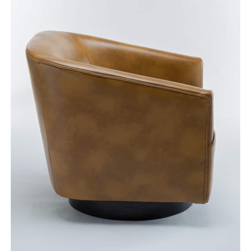 Gilbert Wood Base Swivel Chair by Greyson Living